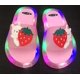thumbnail image 1 of Zapatillas para niños y niñas, zapatos con estampado de animales de unicornio de dibujos animados, zapatos bonitos de moda iluminados, zapatillas de baño para niños pequeños, 1 of 5