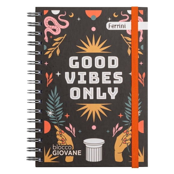 Agenda Premium Pasta Dura Italiana Ferrini Blocco Giovanni Good Vibe