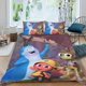 thumbnail image 2 of Beat Bugs Conjunto de sábanas temático, trío de piezas, cómodo y amigable con la piel, diseño único, regalo de decoración para el hogar para familiares, amigos y fans,140cm *210cm, 2 of 6