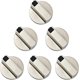 thumbnail image 1 of 6 Pieces Hob Knob, Universal 6 mm Knobs for Control Switch for Kitchen Cooker Gas Stove Cooking OvenAM, 1 of 5