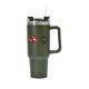 thumbnail image 3 of Taza para coche, taza con mango de acero inoxidable 304, taza de hielo con pajita, 40oz, 3 of 7
