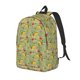 thumbnail image 1 of Disketp Taco Mochila de Lona Estampada, Mochila Escolar de Viaje Ligera para Estudiantes y Portátil-Small, 1 of 5