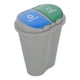 thumbnail image 3 of bote de basura 3 en 1 100 l gris, 3 of 5