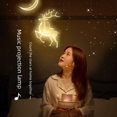 thumbnail image 2 of Lámpara de proyección de cielo estrellado Wanhuo, luz nocturna luminosa, regalo creativo, proyector HD, regalo de cumpleaños para niños, lámpara de ambiente, 2 of 5