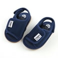 thumbnail image 4 of Baby Boys Girls Summer Sandals Infant Outdoor Beach Breathable Anti-Slip Rubber Soft Sole Newborn Toddler First Walker Shoes 0-18 Months, 4 of 9