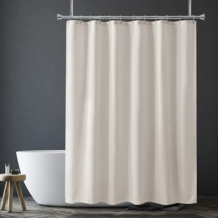 Weis Extra Long Shower Curtain Liner, Long Shower Curtain 84 Length