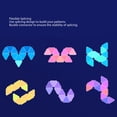 thumbnail image 3 of Triangular Light Panel, 8 Music Sync Modes 10PCS LED Splicing Lights  for Home Theater Gathering, 3 of 7