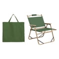 thumbnail image 1 of jinwen Chaise Longue Pliante Stable Élégante pour Cours Extérieures Vert, 1 of 9