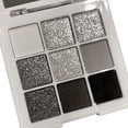thumbnail image 1 of Paleta de sombras Go Ho, negro, gris, plateado y ahumado, 9 colores, 1 of 8