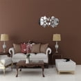 thumbnail image 3 of Less Than 5 Wall stickers Home Accessories Mirror Wall Sticker Round Puzzle Acrylic Wall Sticker, 3 of 7