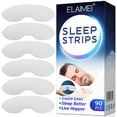 thumbnail image 1 of 90 packs Strips Gentle Mouth Tape Better Nose Breathing Instant Snoring Reliefs, 1 of 5