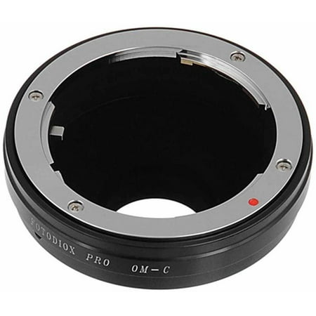 Fotodiox Mount Adapter for Olympus OM Mount 35mm Lens to C-Mount Cine and CCTV Camera 1 Screw Mount