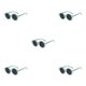 thumbnail image 1 of Guardurnaity Gafas de sol redondas para niños, gafas para bebés, facial clásico para niños pequeños con montura redonda, Unisex para Type2 NO2, 1 of 6