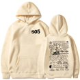 thumbnail image 3 of Sudadera con capucha 505 Arctic Monkeys Music Merch Regalo para fanáticos Suéteres Tops Ropa de calle Unisex, 3 of 5