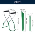thumbnail image 2 of Uxcell Canning Tools Kit Includes 1Pcs Tongs,1Pcs Jar Lifter, 1Pcs Measurer Green, 2 of 7