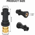 thumbnail image 2 of Pressure Washer Gun Adapter, 1/4" Female Quick Connect Fitting, Compatible with Karcher K2-K7, Pressure Washer Accessory, 2 of 5