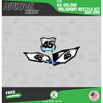 thumbnail image 4 of Kalair GFX Graphics Kit for Kawasaki KX250 POLISPORT RESTYLE (2003-2008) Division Series, 4 of 5