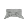 thumbnail image 1 of Cinturones Obi para Mujeres Talla Grande INSPIRE CHIC, Cinturón Anudado de Autoajuste, Cinturón Ancho para Vestidos, Gris 37.40-40.16, 1 of 6