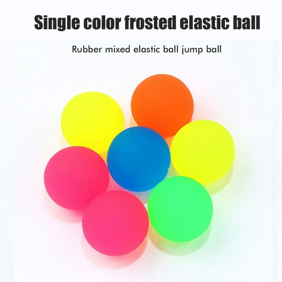 15PCS 25MM Light Up High Bounce Balls Mini Bouncy Balls Toys Children's Bouncing Balls Toy For Outdoor Indoor
