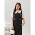 thumbnail image 3 of Temperament Xiaoxiangfeng knitted dress, 3 of 7