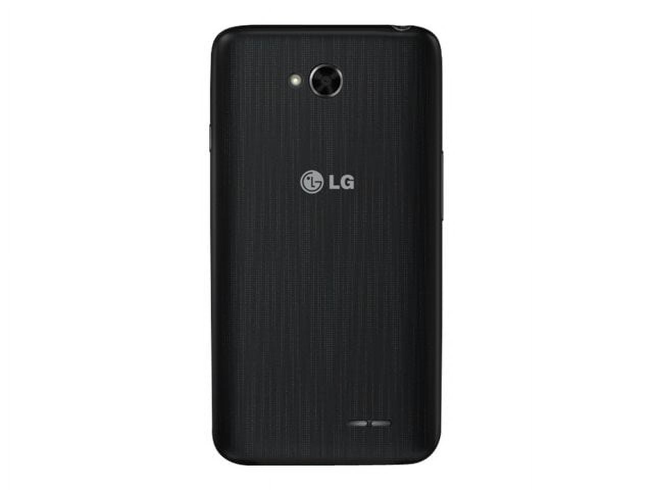 LG REALM - 3G smartphone - RAM 1 GB / Internal Memory 4 GB - microSD slot - 4.5" - 800 x 480 pixels - rear camera 5 MP - Boost - black - image 4 of 7