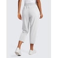 thumbnail image 2 of CRZ YOGA Women's 23 Inches Lightweight Capri Pants with Pockets Quick Dry Casual Athletic, 2 of 4