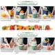 thumbnail image 3 of Exprimidor manual de cítricos, exprimidor de limón, exprimidor de fruta manual de doble propósito, exprimidor de fruta para limones, limas, naranjas, naranjas, pomelos, verde Adepaton WLJ-2017, 3 of 4