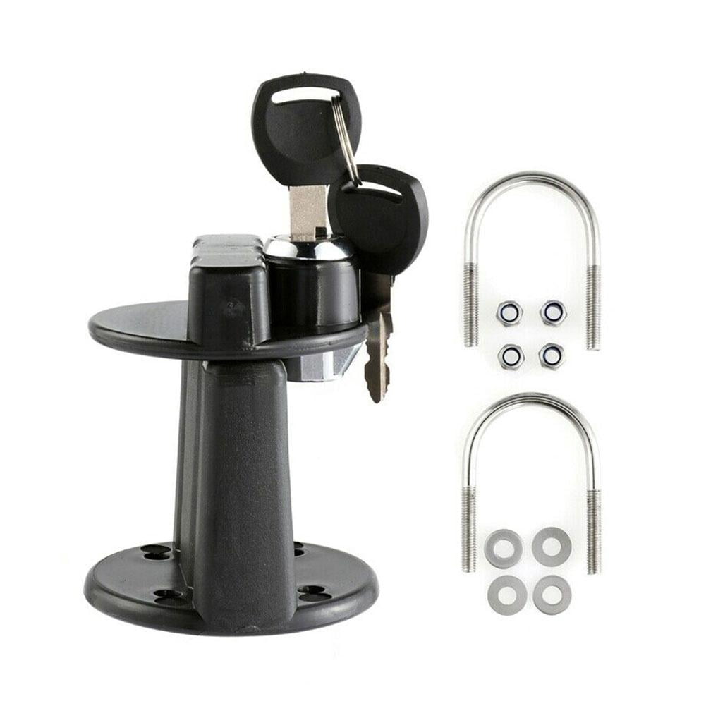 Pour 3/5L Réservoir de Carburant Portable Jerricans Support Serrure et Clés UTV Motorc pour ATV J6J6
