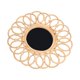 thumbnail image 1 of Espejo de ratán, espejo de ratán, espejo de pared circular nórdico redondo, decoración, espejo de ratán montado en la pared, salida de alta intensidad, 1 of 9