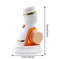 thumbnail image 2 of REK Facial Cleansing Brush Exfoliator Deep Pore Cleaning Brush Compact Portable, 2 of 3