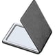 thumbnail image 1 of Compact Mirror For Men, Women And Girls, Black Travel Makeup Mirror, Portable Double Sided Mirror, 1 of 5