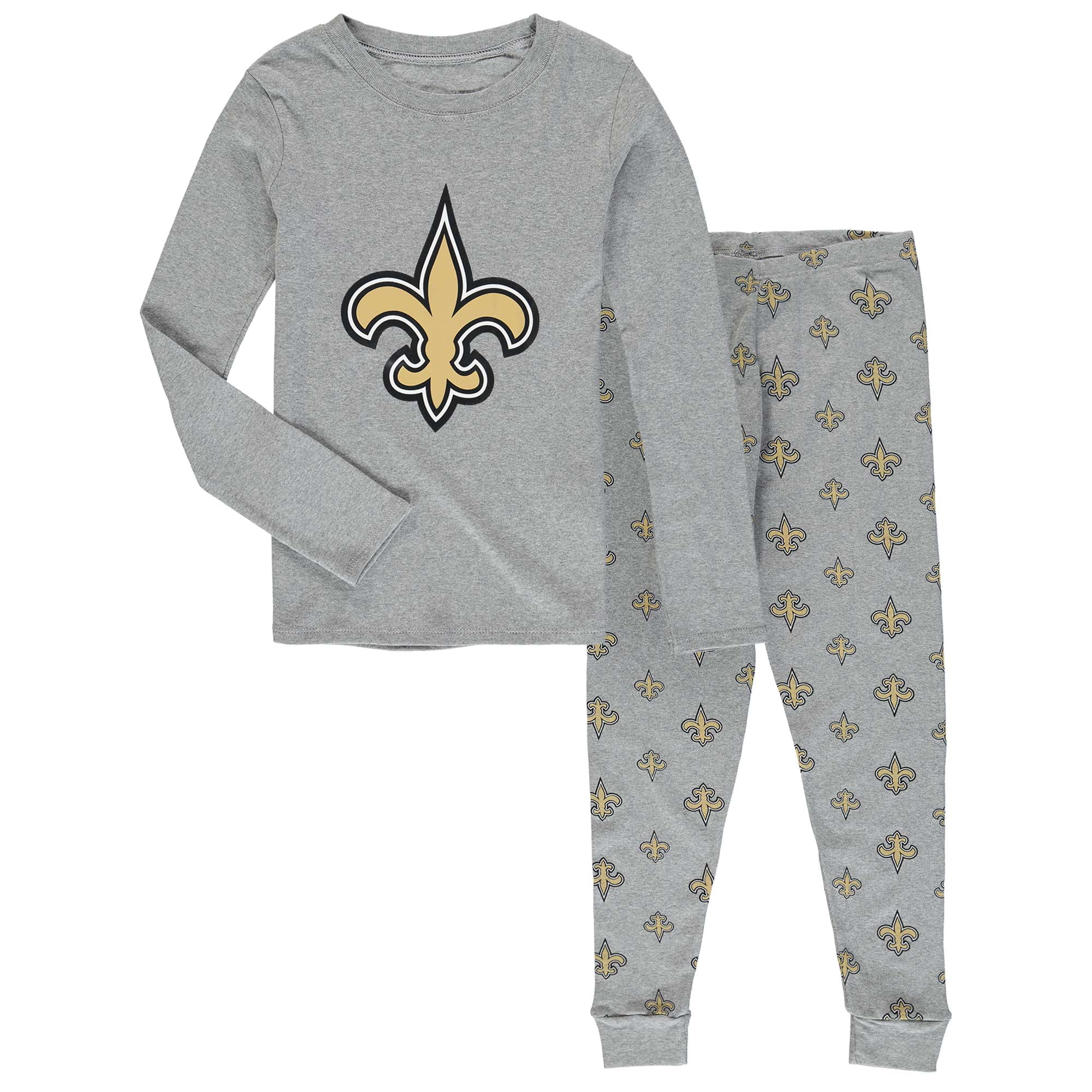 Youth Heathered Gray New Orleans Saints 