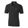 thumbnail image 2 of Men's Cutter & Buck Black Alabama Crimson Tide Vault Advantage Tri-Blend Pique Big & Tall Polo, 2 of 3