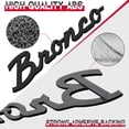thumbnail image 3 of Fender Side Emblem, Decal Emblems Compatible for Ford Bronco 2021 2022 Truck Letter, 3D letterings Preset with 3-M Adhesive Tape Accessories - Matte Black, 3 of 3