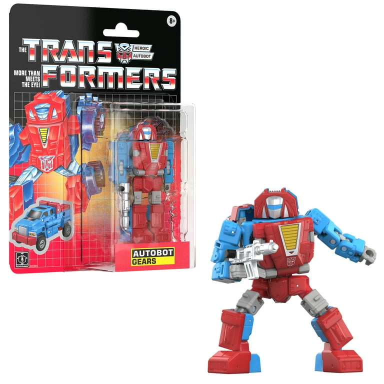 ウォルマート限定　ギアーズ　トランスフォーマー レトロパッケージ　レガシー Transformers Toys Retro G1 Action Figure Autobot Gears (5