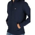 thumbnail image 4 of Tommy Jeans Regular Fleece Zip Hoodie, Blue, 4 of 6