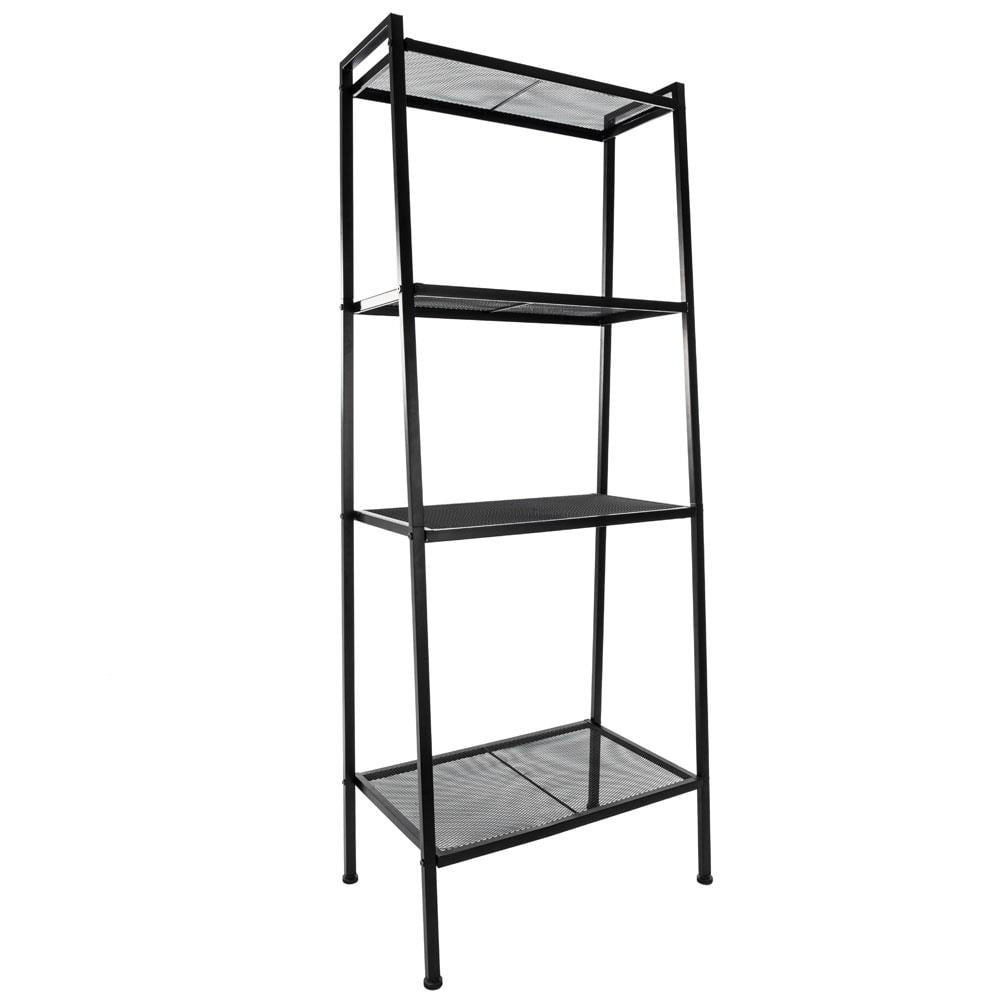 Metal leaning shelf discount
