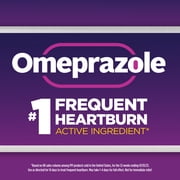 Equate Omeprazole Delayed Release Coated Tablets, 20 mg, Wildberry Mint, 14 Count, 3 Pack, Compare to Prilosec OTC
