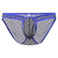thumbnail image 2 of TANBOM Men's Mesh Triangle Nylon Underwear - Breathable & Lightweight Gray XL 1-Pack, 2 of 6