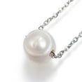 thumbnail image 3 of 6 pc 304 Stainless Steel Pendant Necklaces with Freshwater Pearl Beads and Lobster Claw Clasps Mixed color 17.7 inch(45cm), 3 of 4