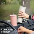 thumbnail image 3 of Simple Modern Stainless Steel Vacuum Insulated Classic Tumbler with Lid and Straw | 20 fl oz, 3 of 6