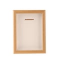 thumbnail image 1 of DOLITY Medal Display Shadow Box Frame Collectible Wood for Insignia Pins Gymnastics Wood Color 7inch, 1 of 9