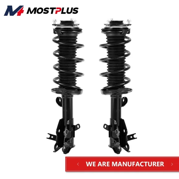 MOSTPLUS 2PCS Front Shock Struts w/ Coil Spring Assembly for 2012-2015 Honda Civic Coupe