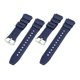 thumbnail image 1 of Correa de reloj de goma Yinane con Hebilla de 1,8 cm de ancho para AE-1300 Sgw-300H Sgw-500H azul oscuro, 1 of 7