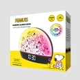thumbnail image 5 of Peanuts Snoopy Sunrise Alarm Clock – Vibrant Snoopy Edition with Multicolor Lights, USB Charging, LED Display, Gentle Wake-Up Simulation, and Handy Snooze Function, Black, 5 of 5