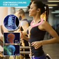 thumbnail image 5 of Outdoor Sports Cold Neck Ring Cooling Portable Neck Tube Wearable Neck Wraps Summer Heat Hands Cold Pack Reusable Neck Cooler, 5 of 5
