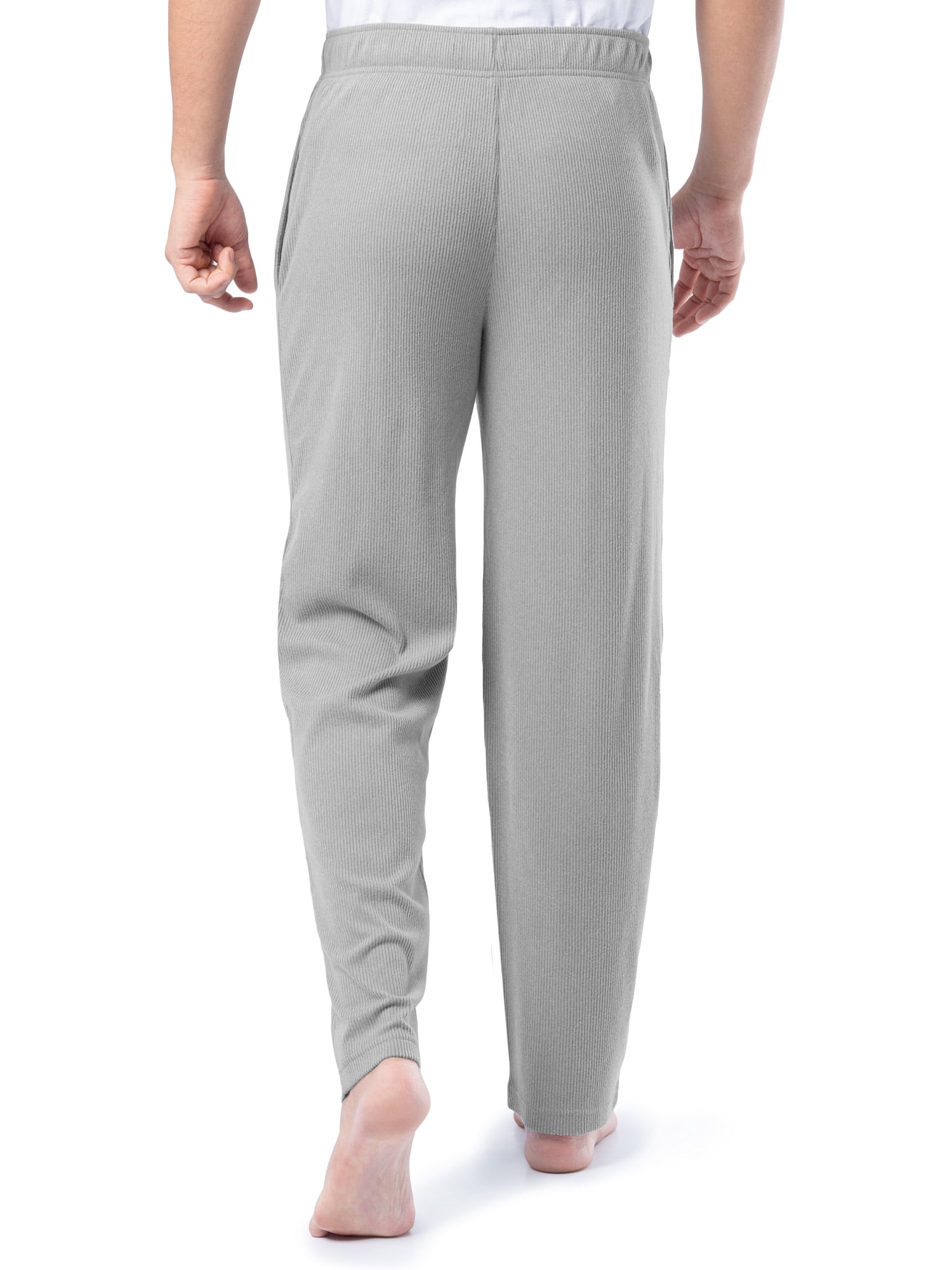 Fruit of the Loom Men's Rib Knit Sleep Pant, Sizes S-5XL