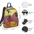 thumbnail image 4 of Daiia Beautiful African Woman School Backpack for Men and Women Lightweight Backpack Durable Backpack Water-Resistant,Travel,Work Bag, 4 of 9