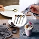 thumbnail image 3 of Xiao Hua cucharas de café, minicucharas de postre, cucharitas de té, mango esmerilado de acero inoxidable para postre, té, café, helado, pastel, sopa, 6.7 x 1.2 pulgadas, 4 colores, 3 of 4