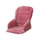 thumbnail image 3 of Cojín de asiento y respaldo de felpa para silla de escritorio con banda de fijación, cómodo y agradable para la piel, 45 x 48 x 55 cm, para accesorios Estilo L, 3 of 8